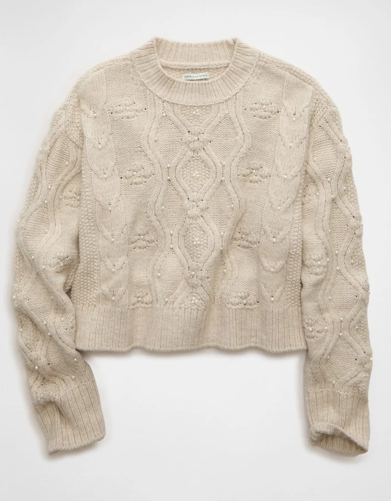 AE Snow Stopper Cropped Sweater